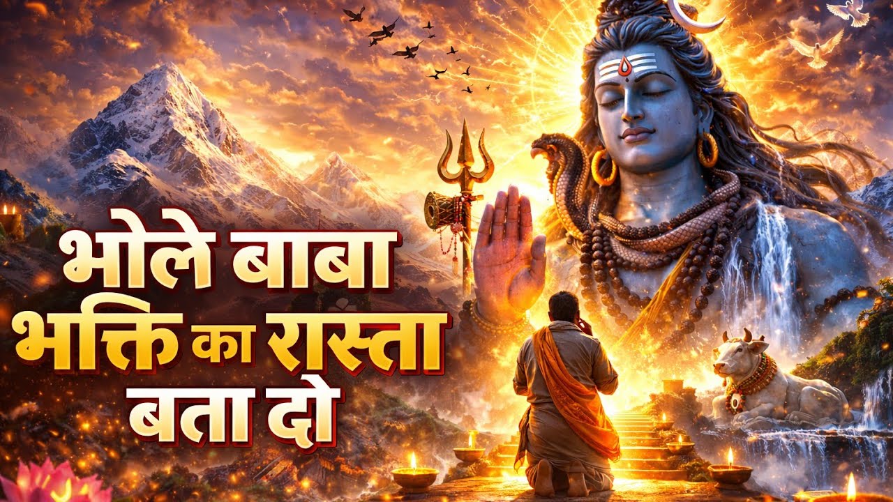 भोले बाबा भक्ति का रास्ता बता दो 🙏 सबसे भावुक शिव भजन | Mahadev Bhajan 2026