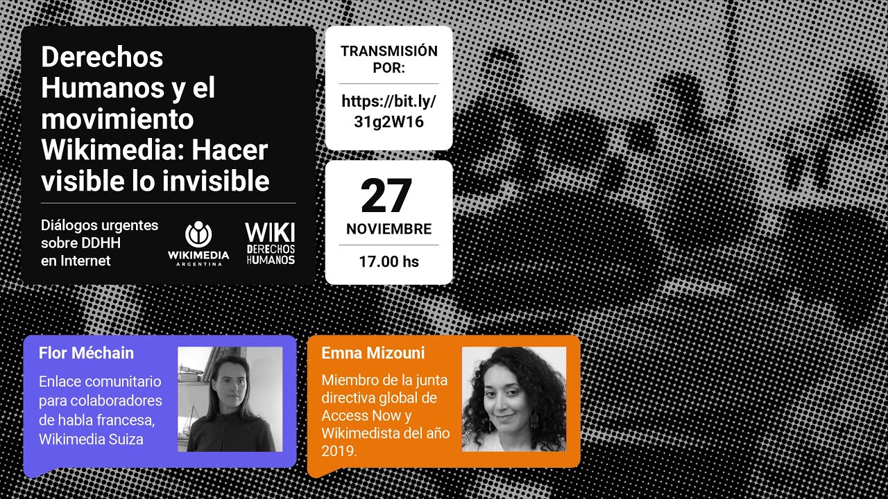 Derechos humanos y el movimiento Wikimedia: hacer visible lo invisible