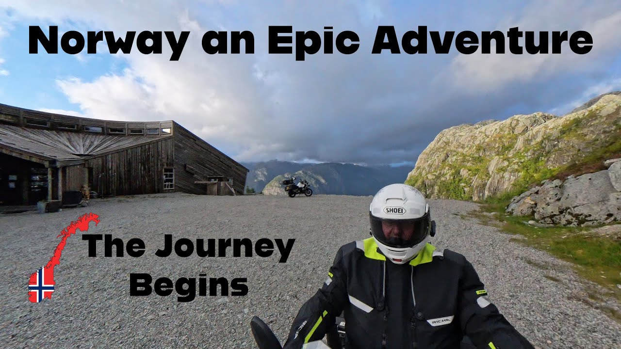Norway An Epic Motorcycle Adventure | The road to Lysebotn | Getting to Norway | P1