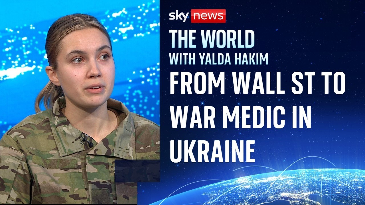 How a Ukrainian banker gave up her dream life in New York for the bloody battlefields of Ukraine