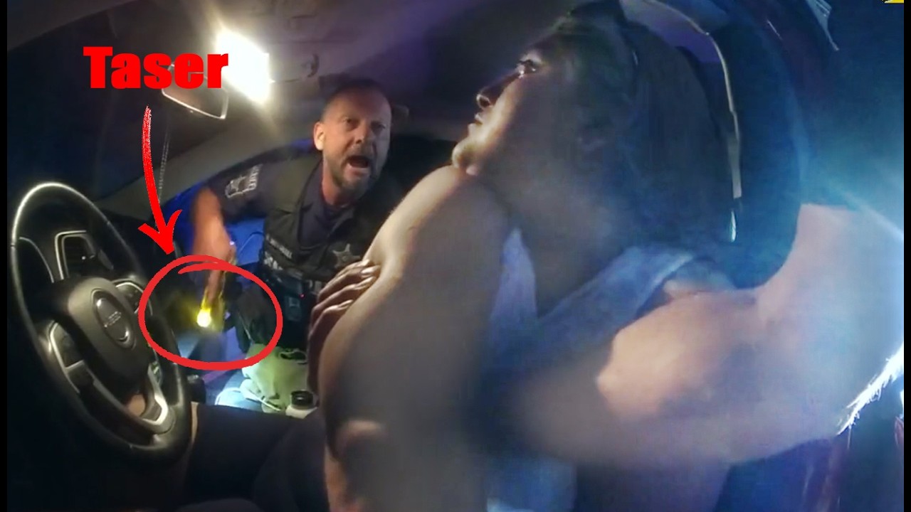 Woman Ignored the Officer Like Her Ex Until Taser Came Out