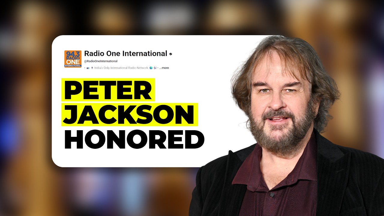 Peter Jackson to Receive Honorary Palme d'Or at Cannes 2026 |Hollywood News |Radio One International