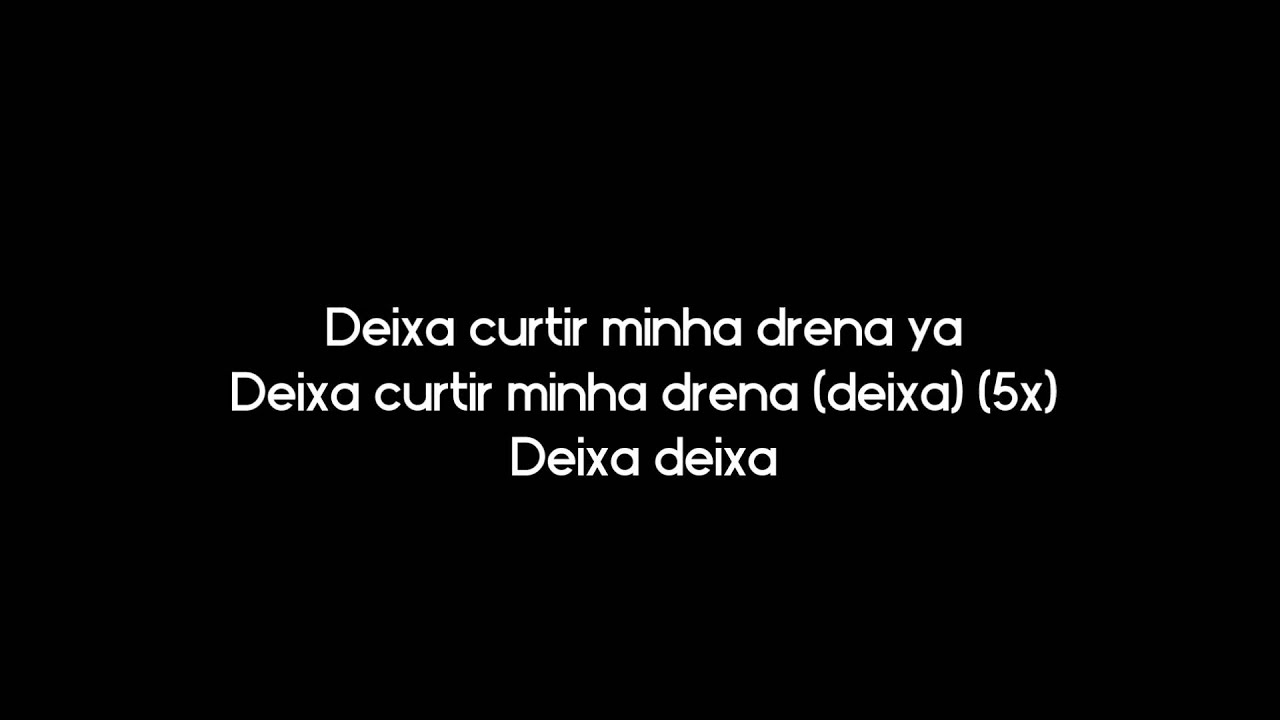 Deejay Telio & Deedz B - N&atilde;o Atendo (Letra)