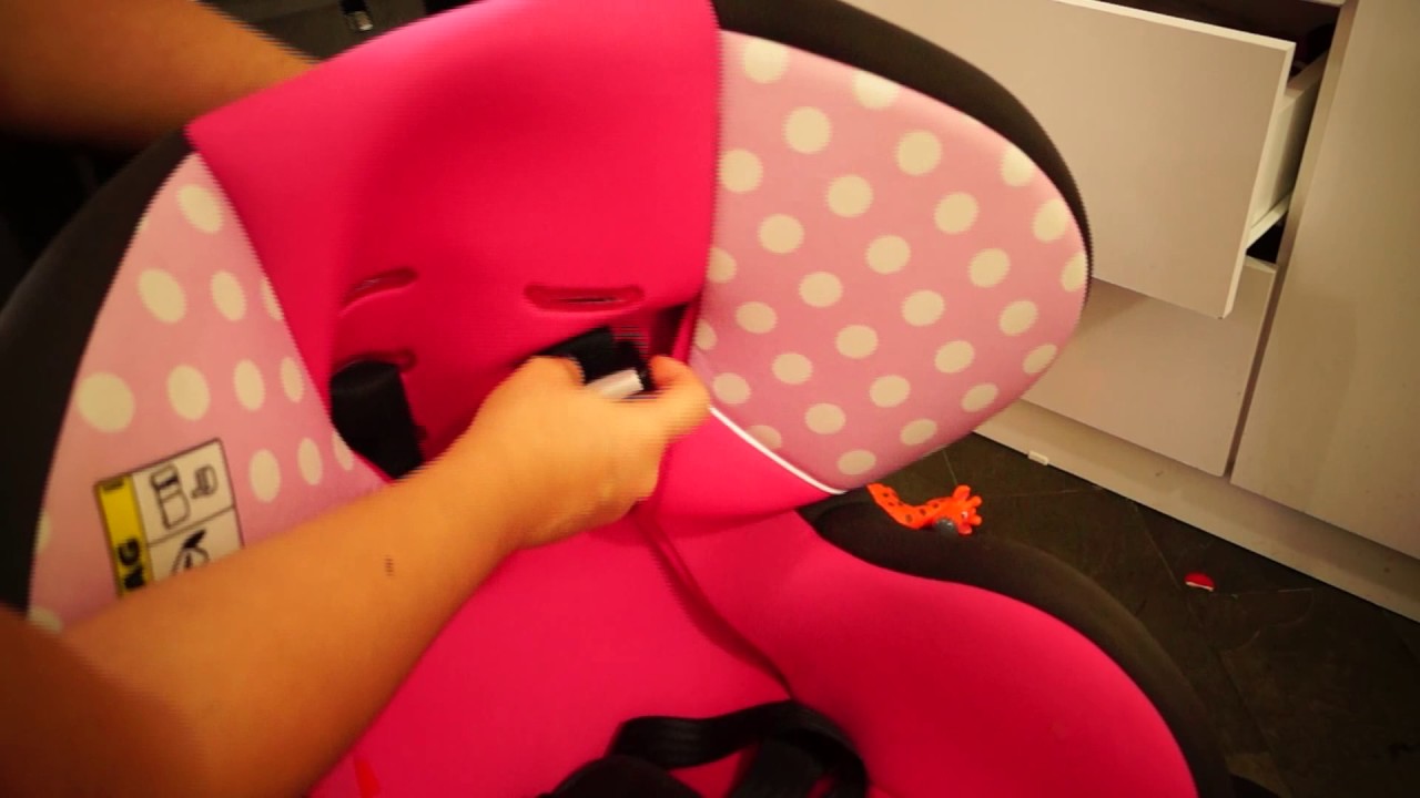 Desmontando Cadeira auto Minnie Cosmo SP para lavagem
