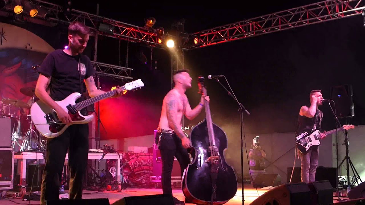Sir Psycko @ His Monsters - SPAHM @ the 22nd Psychobilly Meeting, Pineda de Mar, 03.07.2014