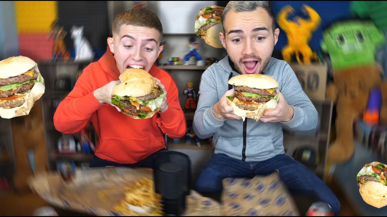 DÉGUSTATION DE BURGER XXL ! (ft. Michou)