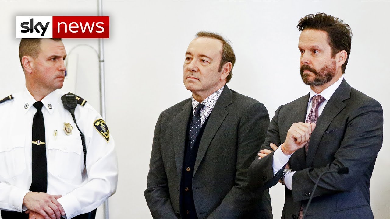 Kevin Spacey appears in court over sexual assault allegations