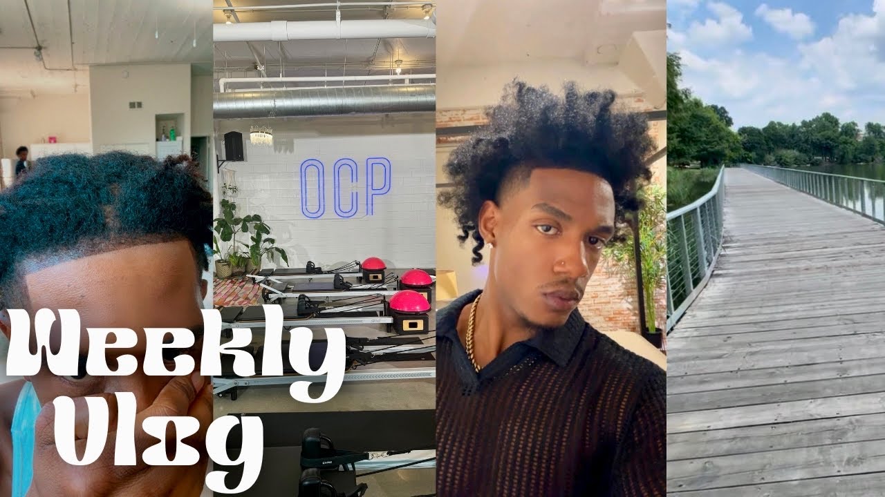 WEEKLY VLOG| THE WORST BARBER! + PILATES CLASS + 8 MILE RUN + PRIDE POOL PARTY + COOKING