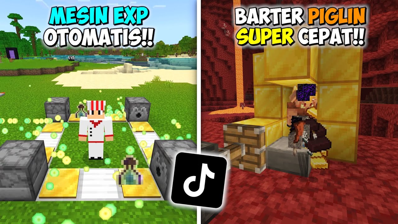 Aku Menemukan 12 Minecraft Hack Tiktok Terbaru di 1.20!!