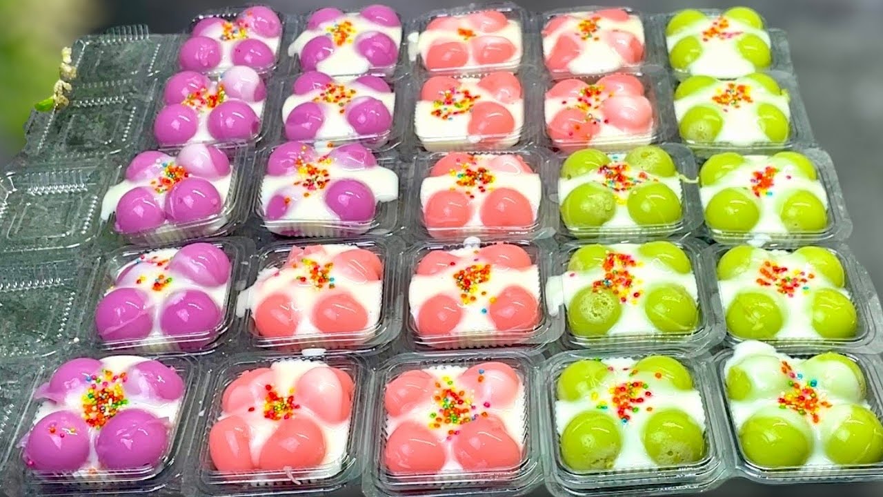 Ide Jualan yang Lagi viral Versi Ekonomis ‼️ Puding Ball Vla keju