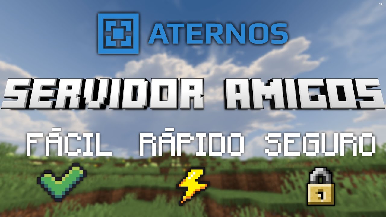 Crea Servidor Minecraft GRATIS SEGURO Y RÁPIDO - Tutorial Completo Aternos