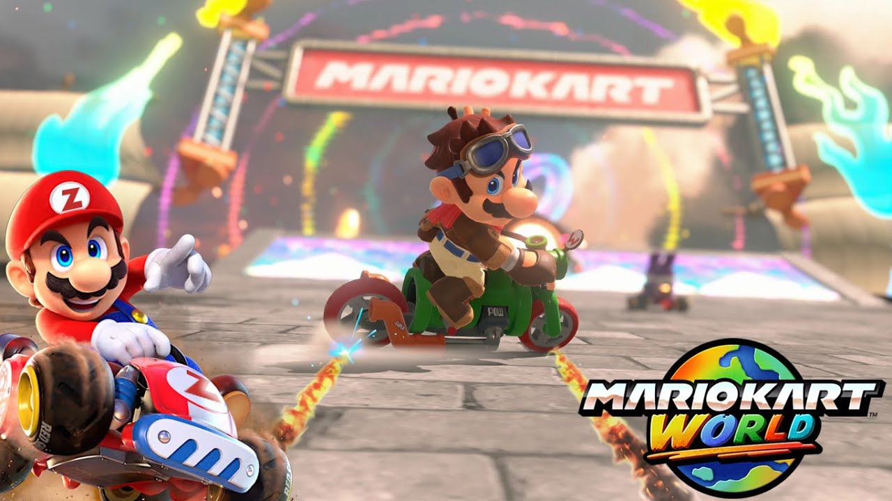 La MOTO de los PILLOS 😎 - Mario Kart WORLD | Switch 2 - ZetaSSJ