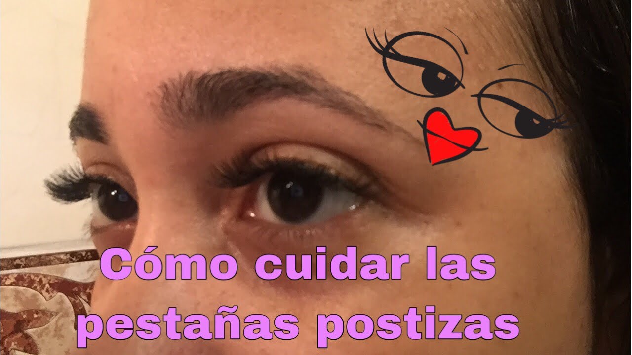 Cómo limpiar la cara cuando se tiene pestañas postizas.