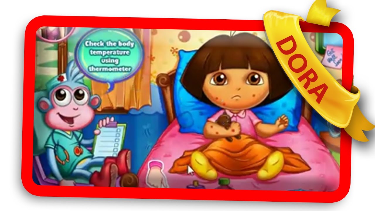 Dora games for girls - Dora Bee Sting Doctor - Online Dora Games