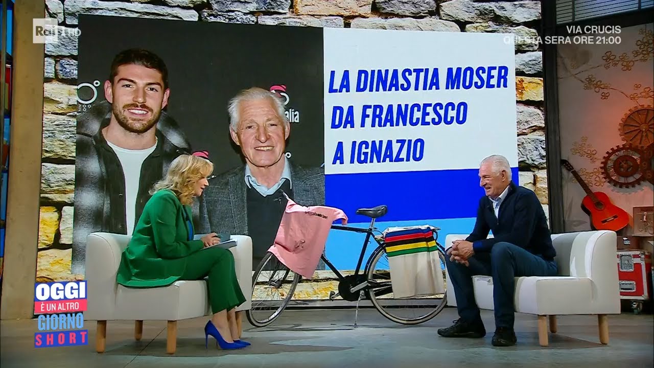 Moser, la storia di una grande famiglia in bicicletta - Oggi è un altro giorno 15/04/2022