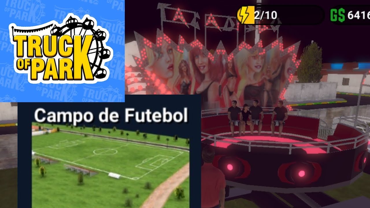 Truck of Park nova atualização: Campo de futebol e visitantes nas atrações