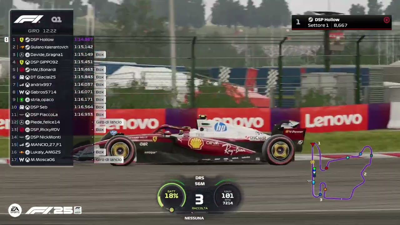DSP Championship F1 25 - Round 11 Hungarian GP - F1