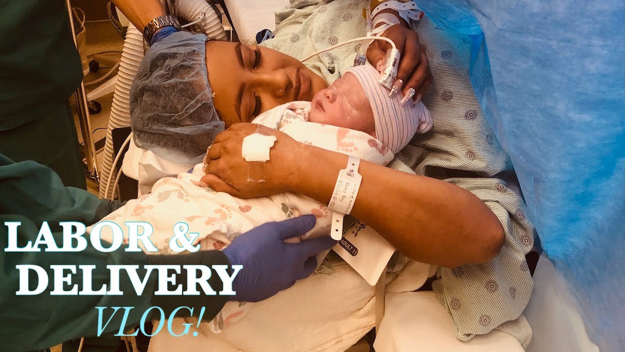 LABOR & DELIVERY VLOG !! EMOTIONAL LIVE BIRTH || EMERGENCY C SECTION ||