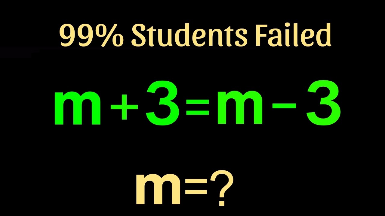 Solving a 'Harvard' University entrance exam question