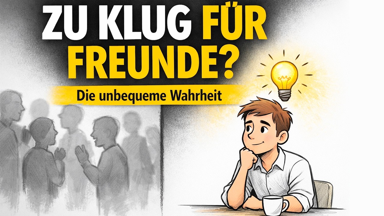 Warum kluge Menschen oft weniger Freunde haben (und warum das kein Nachteil ist)
