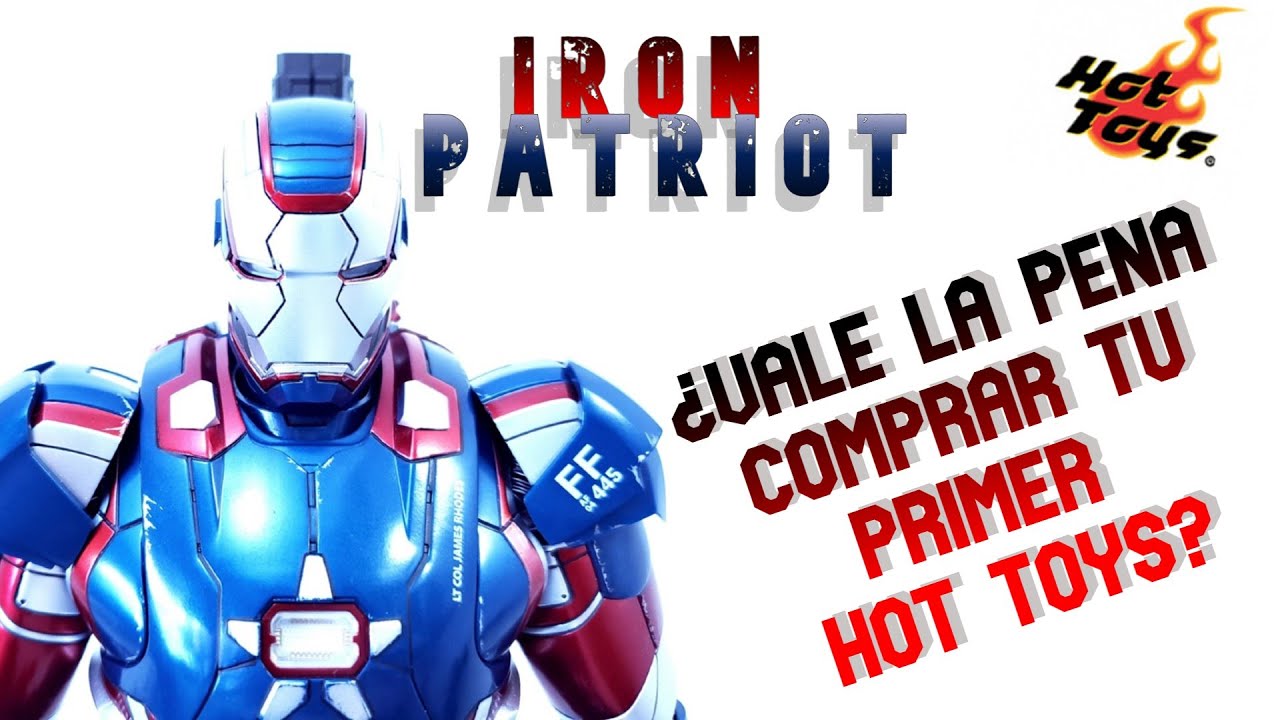 IRONPATRIOT 🔥 HOT TOYS ~EN ESPA&Ntilde;OL~ !!! | PRIMER HOT TOYS, &iquest;VALE LA PENA? | UNBOXING & REVIEW