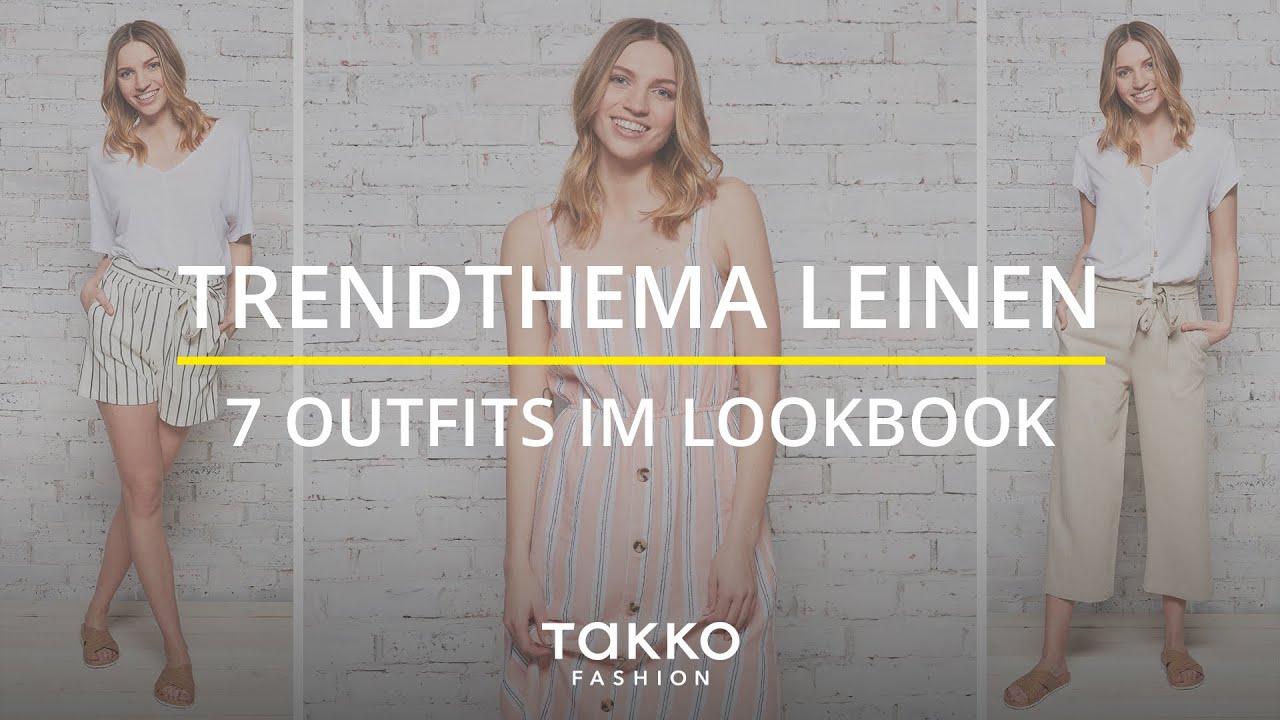 Trendthema Leinen - 7 Outfits im Lookbook | Der luftige, nat&uuml;rliche Stoff f&uuml;r den Sommer
