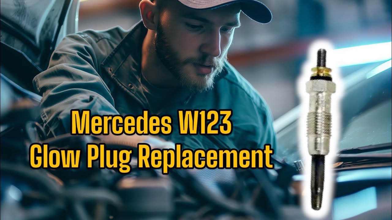 Glow Plug Replacement for OM617 Engine on a 1983 Mercedes W123 300D