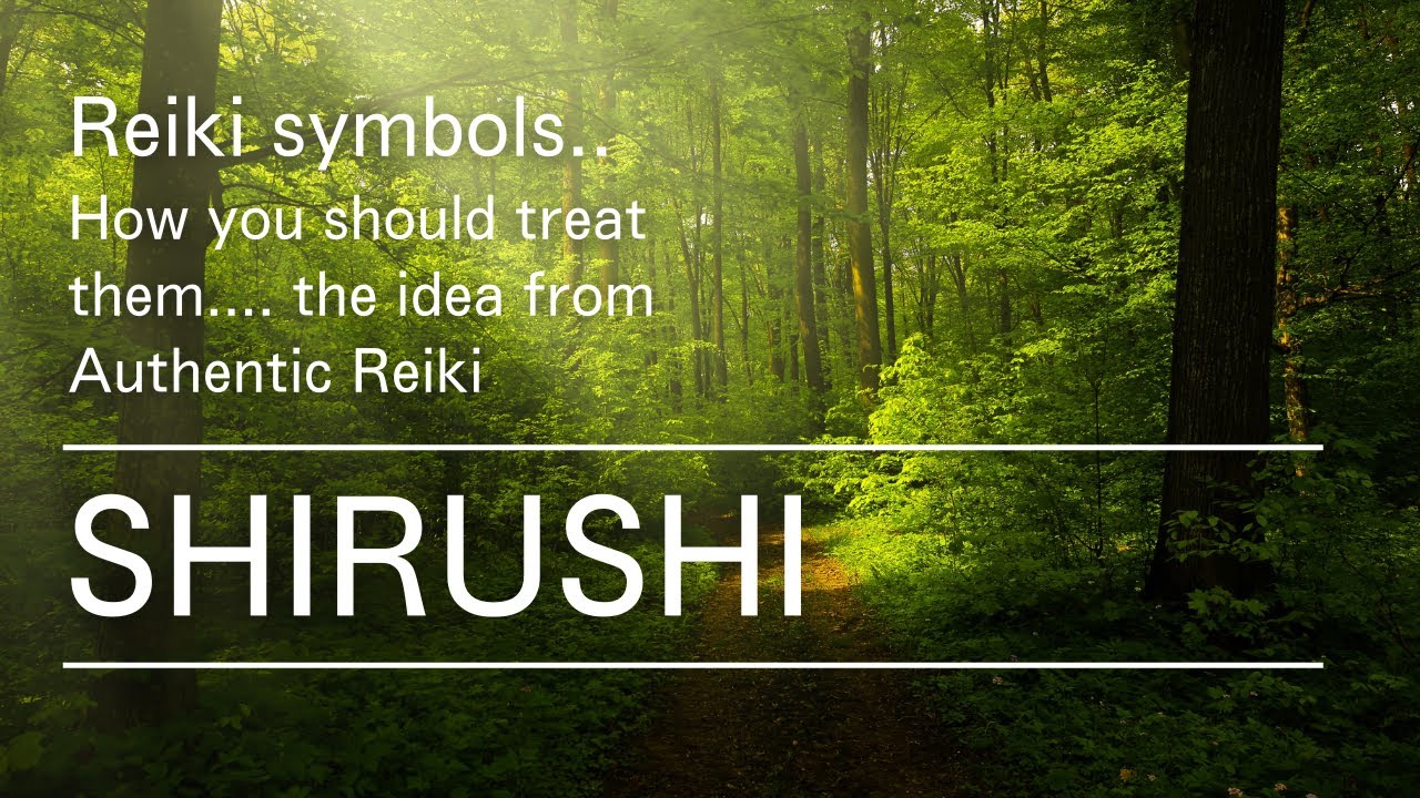 Reiki symbols.. SHIRUSHI