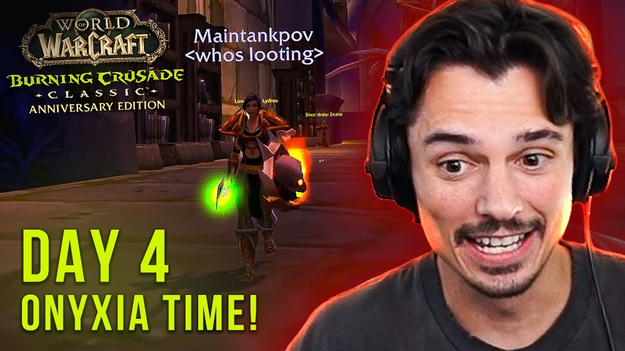 FIRST TIME TANKING ONYXIA! 
