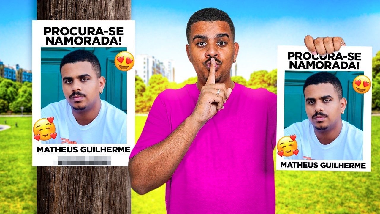 FINGI PROCURAR UMA NAMORADA PARA VER QUANTAS PESSOAS LIGAM! - DEU RUIM