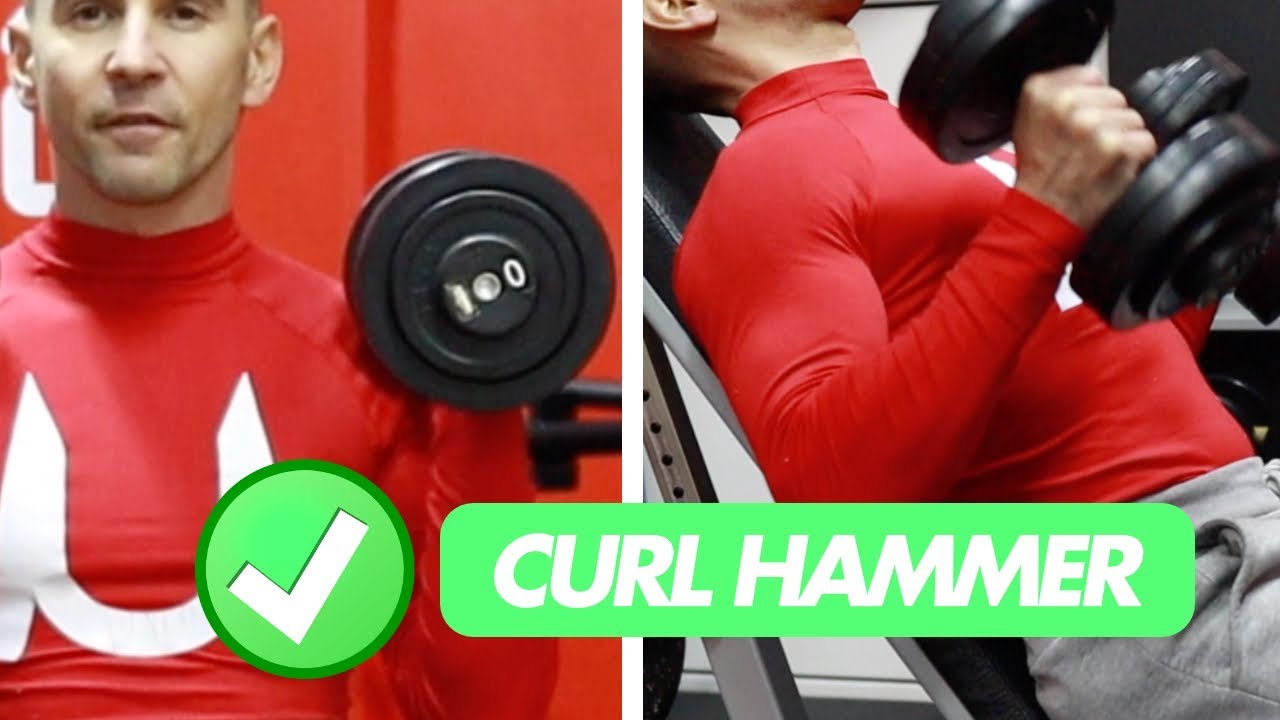 Curl Hammer Manubri Tutorial per i Bicipiti - Come si esegue