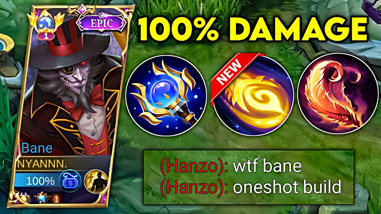 NEW SEASON NEW BANE GLOBAL BUILD IS HEREEE🔥(MUST TRY) | MLBB