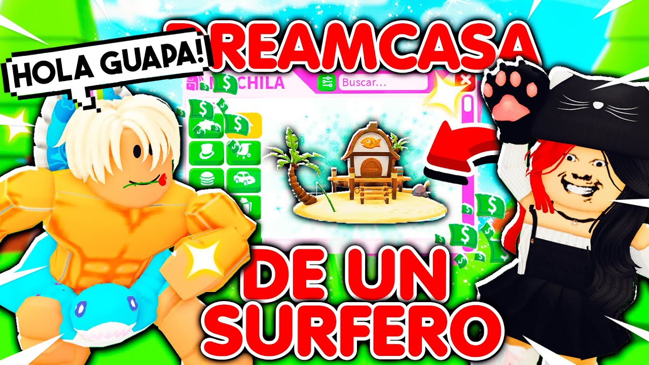 CONSIGUIENDO LA DREAMCASA de *ESTE SURFERO* en ADOPT ME!!😱