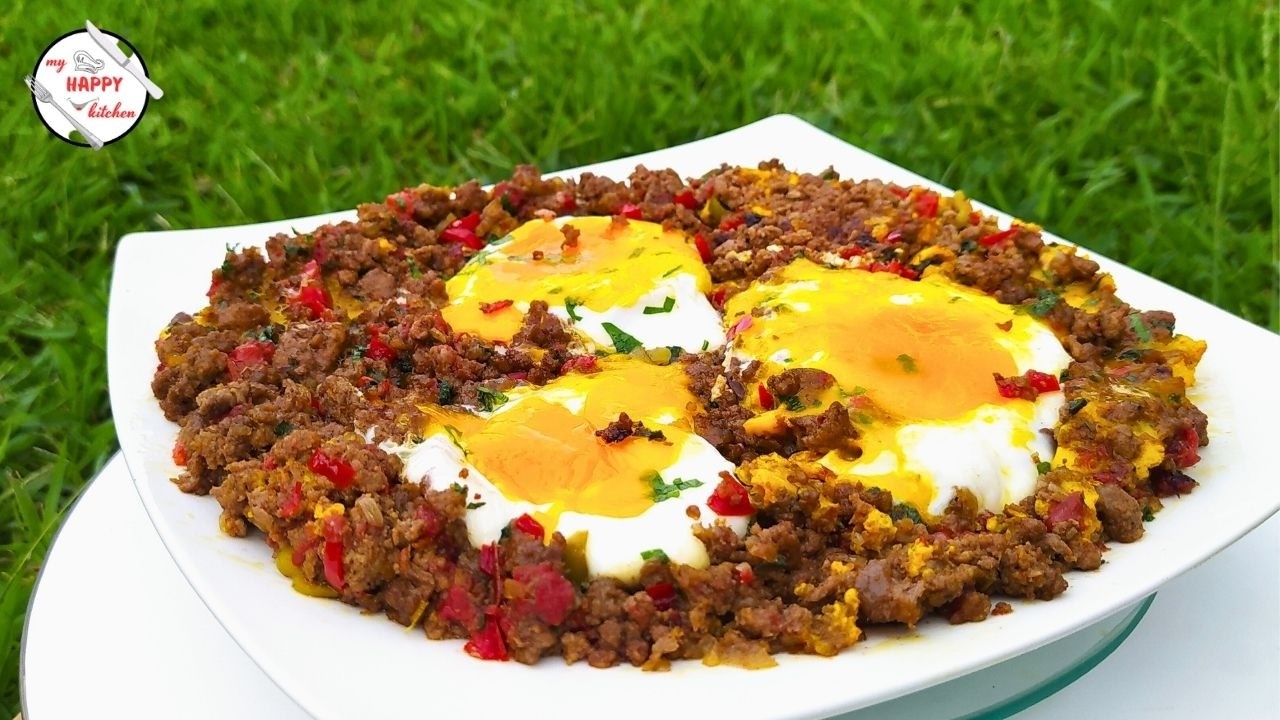 Очень вкусный рецепт яиц с мясом / Идеальный и восхитительный выбор для тех, кто ищет простые рецепт