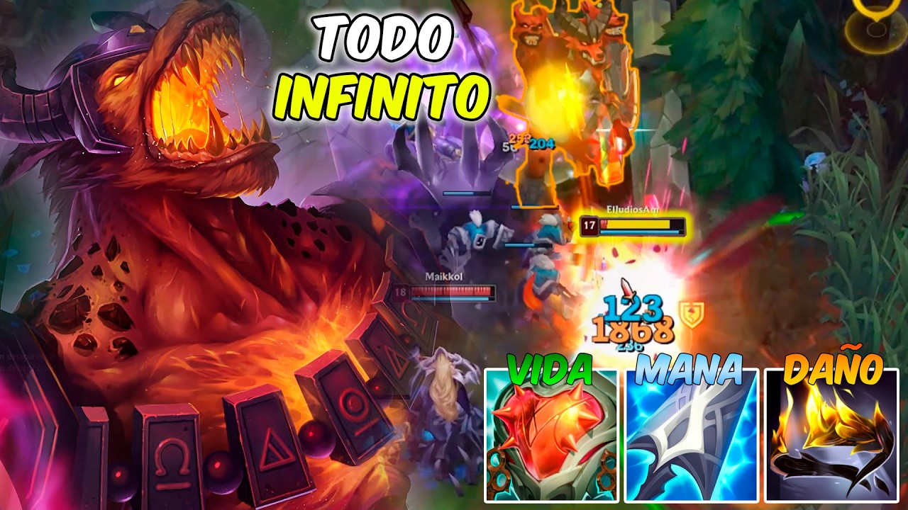 Nasus Pero TODO en Nuestra BUILD Escala INFINITO 🗿
