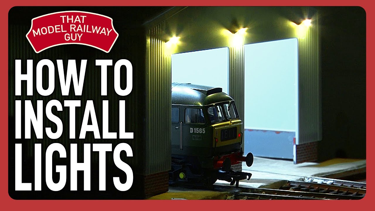 Building A Modular Model Railway! - Episode 15: How To Install Lighting