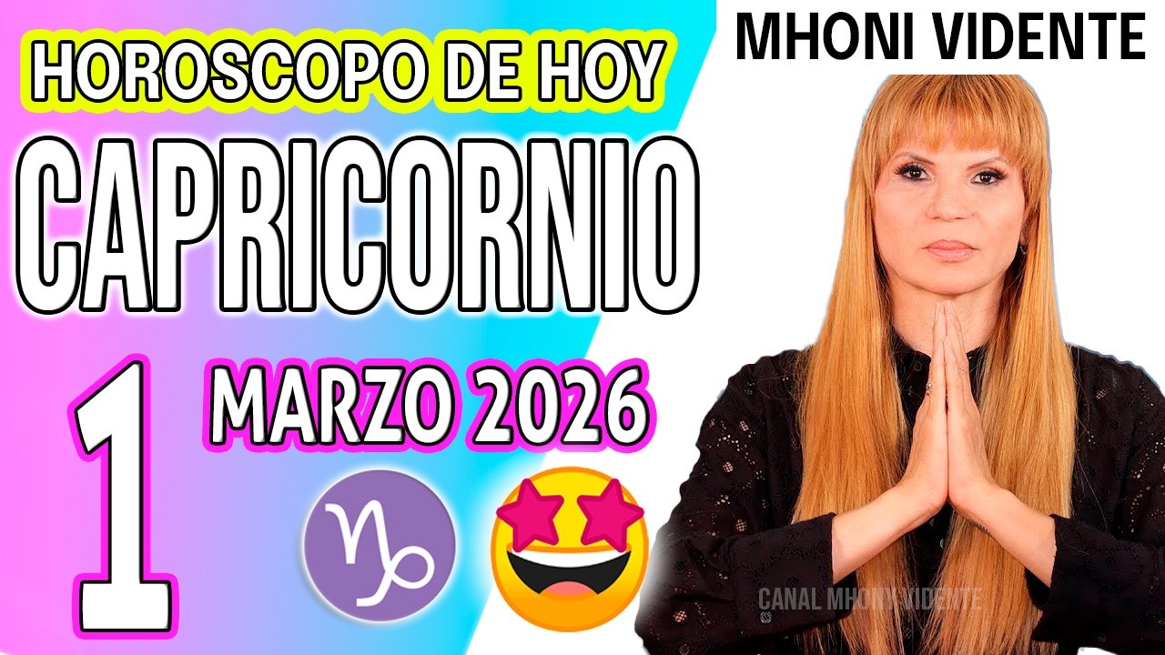 CAPRICORNIO ♑🌙 ESTA NOCHE CAMBIA TU SUERTE, NO LO CUENTES A NADIE 🤫✨HOROSCOPO De Hoy 1 de MARZO 2026