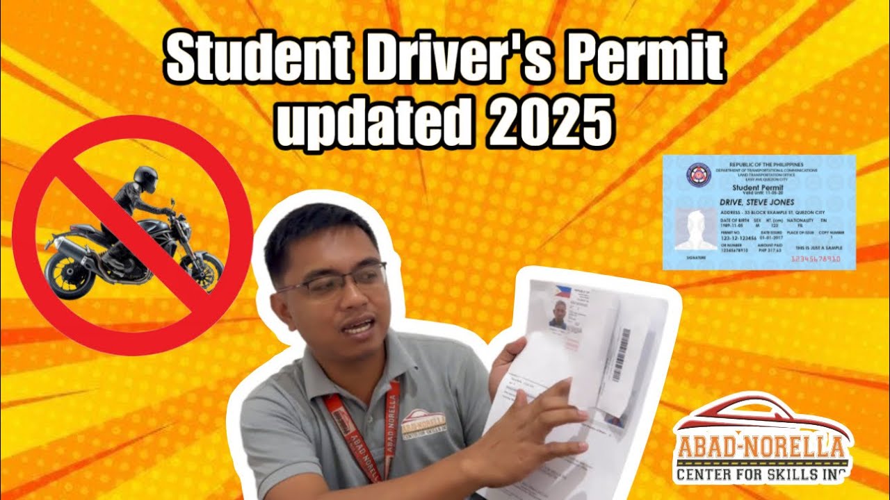 Student Driver's Permit updated 2025: Ano nga ba ito at Magkano ang Posibleng Gastos?
