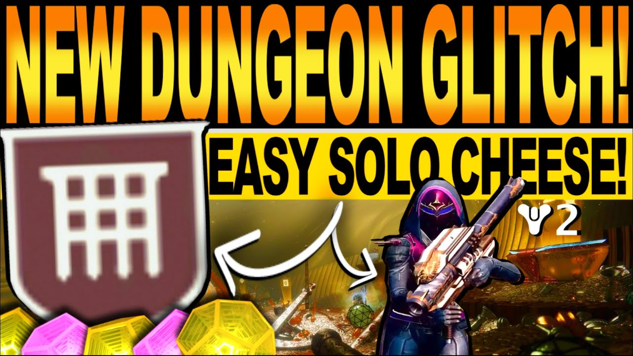 Destiny 2 | NEW GRASP OF AVARICE GLITCH! Easy SOLO FLAWLESS DUNGEON Cheese & Farm! 30th Anniversary