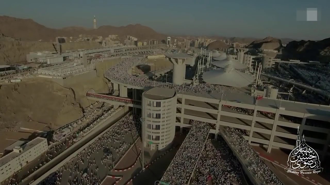 Hajj 2016 Live   Exclusive Aerial view video HD