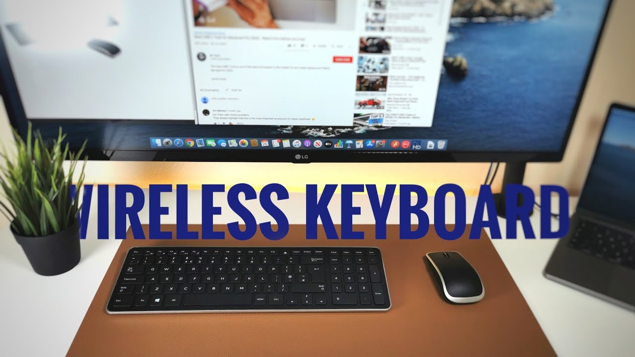 Best Wireless Keyboard and Mouse 2020 - Dell KM714. Ap Tech
