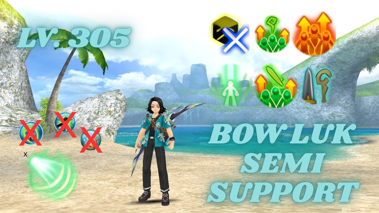 Cyclon Bow Luk NMPR Semi Support #toramonline #gaming #silquinzel