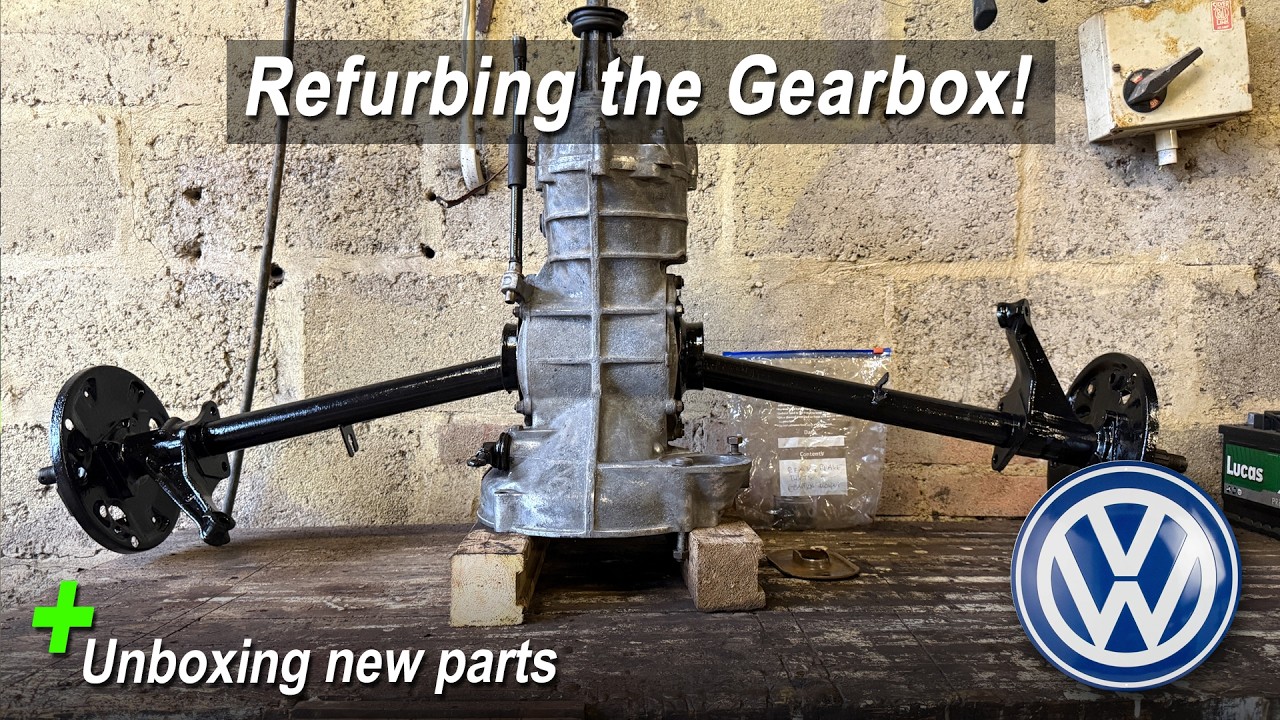 Реставрация Volkswagen Beetle 1970 года — Восстановление коробки передач и осей — Часть 8