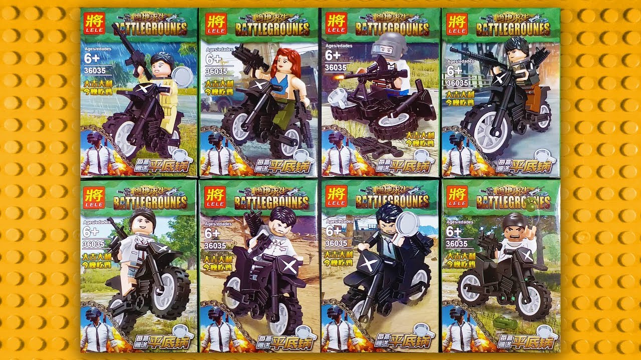 LEGO PUBG Minifigures (knock-off) LELE 36035