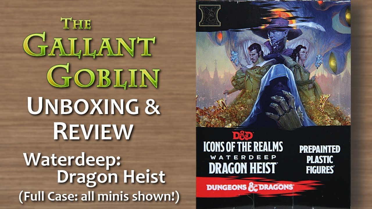 Waterdeep: Dragon Heist - D&D Miniatures Icons of the Realms