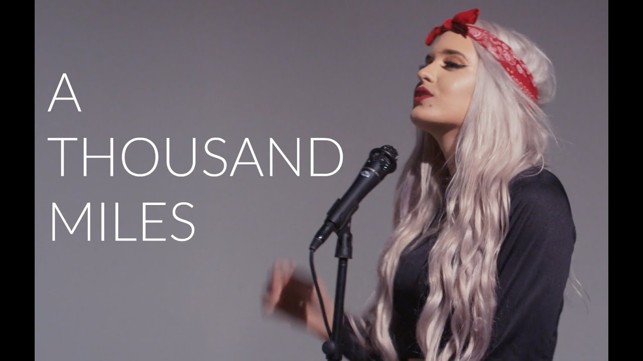 A THOUSAND MILES - VANESSA CARLTON - COVER BY MACY KATE FEAT. RICKY FICARELLI