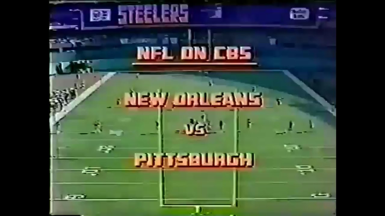 1978-11-05 New Orleans Saints vs Pittsburgh Steelers