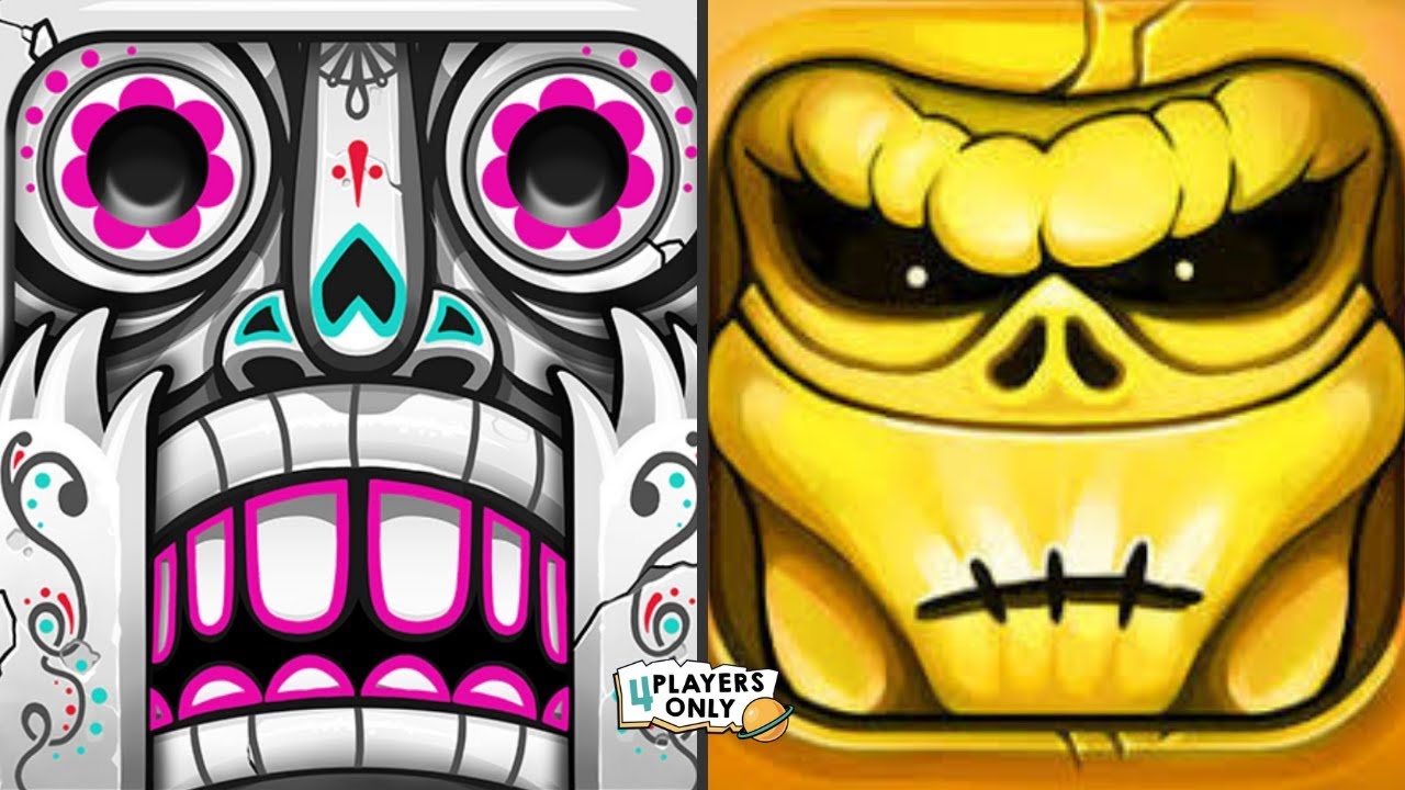 Temple Run 2 [SPIRITS COVE Map] Vs ZOMBIE RUN HD