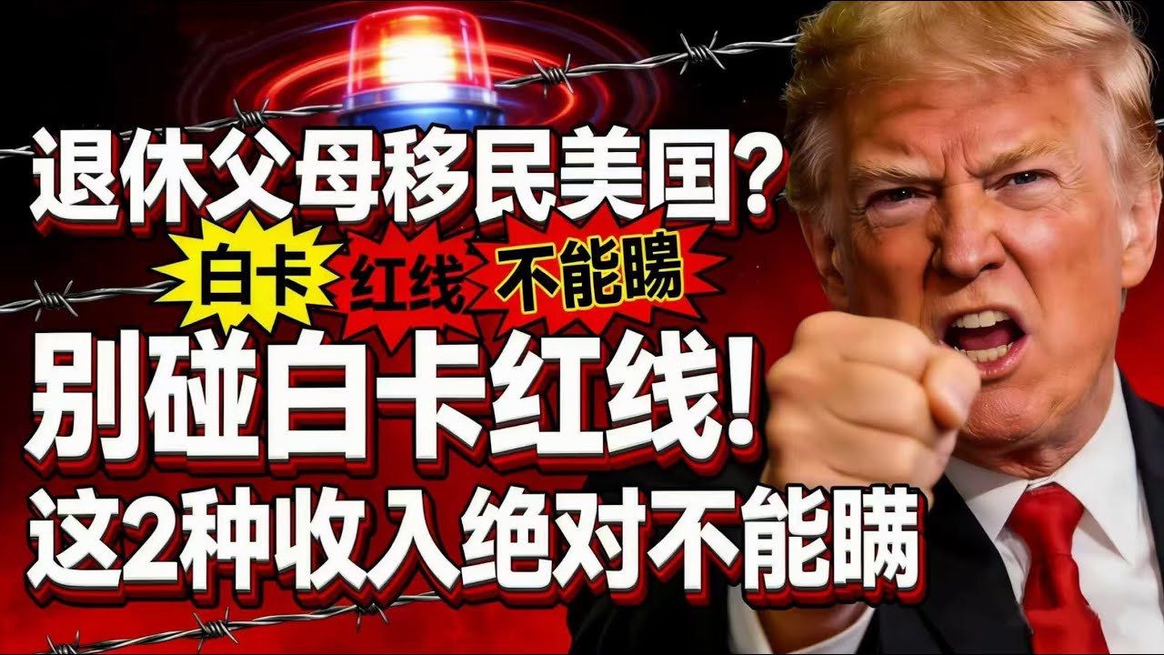 新移民必看！2026 白卡申请规则变了，国内资产申报这样做才对
