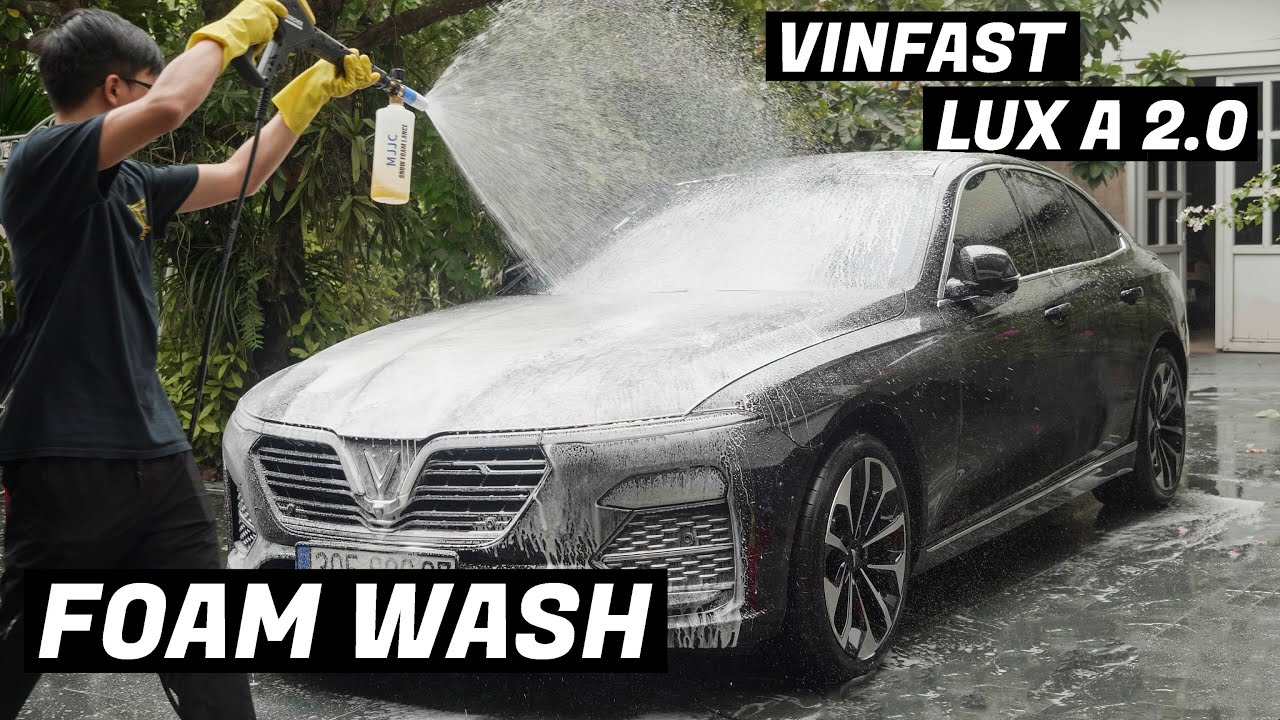VinFast Lux A 2.0 Maintenance Wash with Karcher K4 Power Control